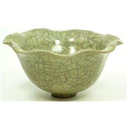 ANTIQUE CHINESE CELADON PORCELAIN BOWL