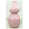 Image 6 : 19th C CHINESE PINK DOUBLE GOURD GUANGXU VASE