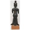 Image 6 : THAI BRONZE SCULPTURE OF STANDING BUDDHA