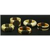 Image 1 : 5 ANTIQUE THAI MAMMOTH IVORY HINGED BANGLES