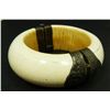 Image 4 : 5 ANTIQUE THAI MAMMOTH IVORY HINGED BANGLES
