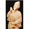 Image 2 : CHINESE CARVED IVORY FISH MERCHANT FIGURE