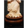 Image 3 : 2 CHINESE CARVED IVORY POLYCHROMED MAIDEN FIGURES