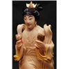 Image 4 : 2 CHINESE CARVED IVORY POLYCHROMED MAIDEN FIGURES
