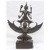Image 1 : THAI FIGURAL BRONZE SCULPTURE OF VISHNU & GARUDA