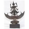 Image 5 : THAI FIGURAL BRONZE SCULPTURE OF VISHNU & GARUDA