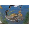 Image 3 : LARGE CHINESE CLOISONNE BIRDS & INSECTS BOWL