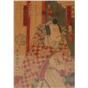 Image 8 : 4 JAPANESE SAMURAI SCENE WOODBLOCK PRINTS