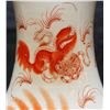 Image 4 : CHINESE QING HAND PAINTED FOO DOGS VASE