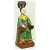 Image 2 : Pr ANTIQUE CHINESE ENAMELED PORCELAIN FIGURES