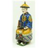 Image 4 : Pr ANTIQUE CHINESE ENAMELED PORCELAIN FIGURES