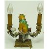 Image 4 : PAIR OF CHINESE CERAMIC FOO DOG LAMPS