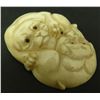 Image 4 : 5 JAPANESE CARVED IVORY NETSUKE FIGURES