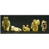 Image 10 : 5 JAPANESE CARVED IVORY NETSUKE & STUDIES