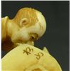 Image 8 : 5 JAPANESE CARVED IVORY NETSUKE & STUDIES