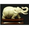 Image 2 : ANTIQUE HAND CARVED IVORY ELEPHANT