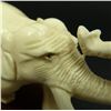 Image 4 : ANTIQUE HAND CARVED IVORY ELEPHANT