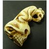 Image 6 : 5 JAPANESE CARVED IVORY NETSUKE FIGURES