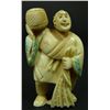 Image 6 : 6 JAPANESE CARVED IVORY NETSUKE FIGURES