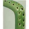 Image 5 : CHINESE RETICULATED CELADON CERAMIC LAMP