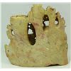 Image 7 : CHINESE HAND CARVED SOAPSTONE FLORAL PLANTER
