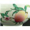 Image 5 : CHINESE PORCELAIN YONGZHENG MARK PEACH BOWL