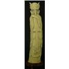 Image 6 : ANTIQUE CHINESE CARVED IVORY FIGURE OF NOBLEMAN
