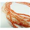 Image 4 : PINK CORAL 9 STRAND BEADED NECKLACE
