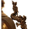 Image 7 : JAPANESE BRONZE 4pc DRAGON & EAGLE URN