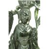 Image 2 : CHINESE CARVED JADE DOUBLE QUAN YIN GROUP