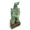 Image 4 : Pr CHINESE CARVED HARDSTONE ELEPHANT FIGURES