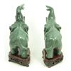Image 6 : Pr CHINESE CARVED HARDSTONE ELEPHANT FIGURES