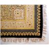 Image 2 : KASHMIRI JARDOZI JEWELED GOLD THREAD TAPESTRY