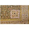 Image 3 : KASHMIRI JARDOZI JEWELED GOLD THREAD TAPESTRY