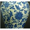 Image 3 : 19th C CHINESE BLUE & WHITE QIANLONG VASE