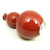 Image 4 : 19th C CHINESE DOUBLE GOURD OXBLOOD GLAZE VASE
