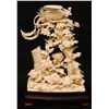Image 1 : LARGE CHINESE IVORY CARVED PHOENIX GROUP