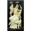 Image 3 : 4 CHINESE CARVED IVORY MEIREN FIGURES