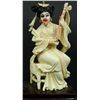 Image 5 : 4 CHINESE CARVED IVORY MEIREN FIGURES