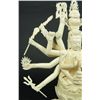 Image 3 : CHINESE CARVED IVORY 12 ARM GODDESS FIGURE