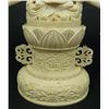 Image 5 : CHINESE CARVED IVORY 12 ARM GODDESS FIGURE