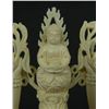 Image 6 : CHINESE CARVED IVORY 12 ARM GODDESS FIGURE