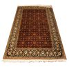 Image 1 : MIDDLE EASTERN HAND WOVEN SILK RUG SIGNED