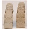 Image 6 : PAIR OF LARGE CARVED STONE FOO DOG SCULPTURES
