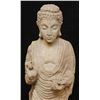 Image 2 : PALATIAL CARVED STONE STANDING BUDDHA FIGURE