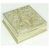 Image 1 : ORIENTAL REPOUSSE STERLING SILVER HINGED BOX