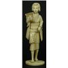 Image 2 : ANTIQUE JAPANESE CARVED MAIDEN FIGURE SIGNED