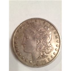 1880 SILVER MORGAN DOLLAR