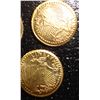 Image 1 : 2 GOLD MINIATURE ST GAUDENS COINS