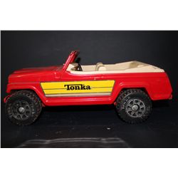 TONKA SPORTS JEEP - NEAR MINT - METAL - 13"